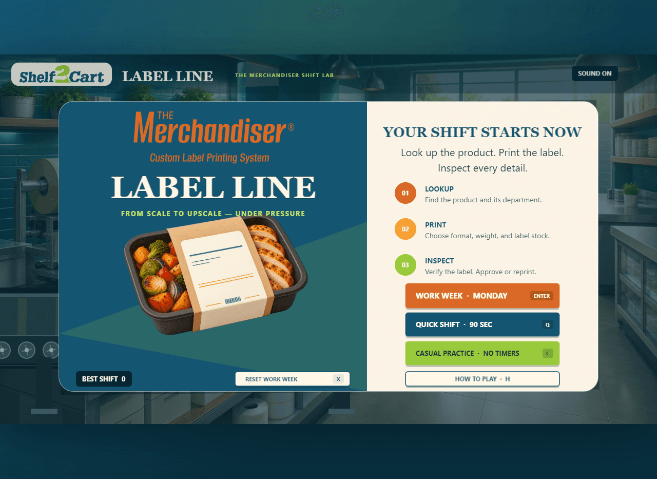 Label Line interface